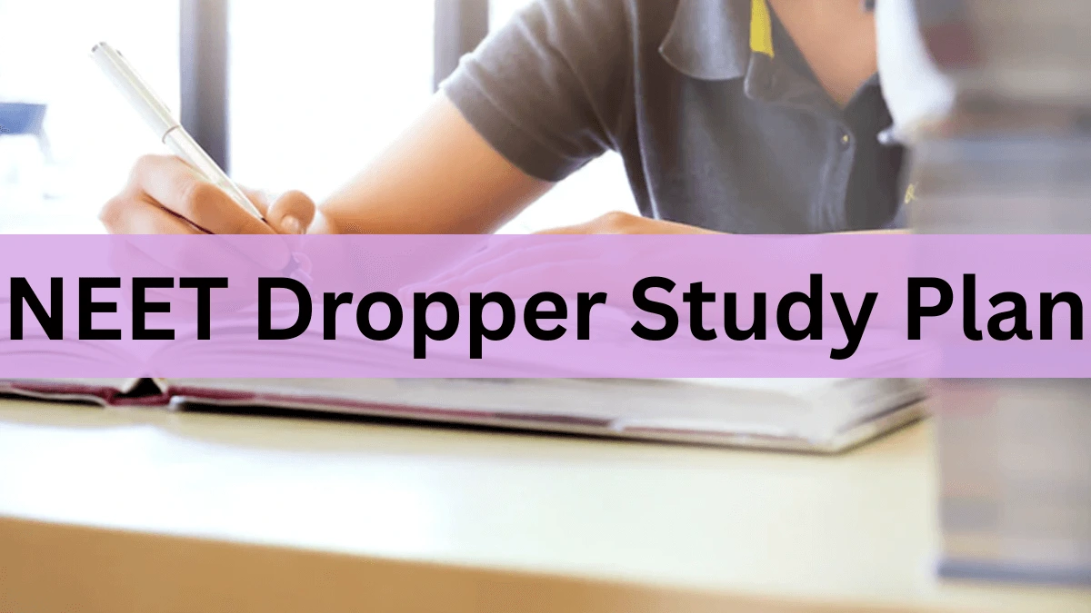 7-Day NEET Study Plan for Droppers 🧠📅